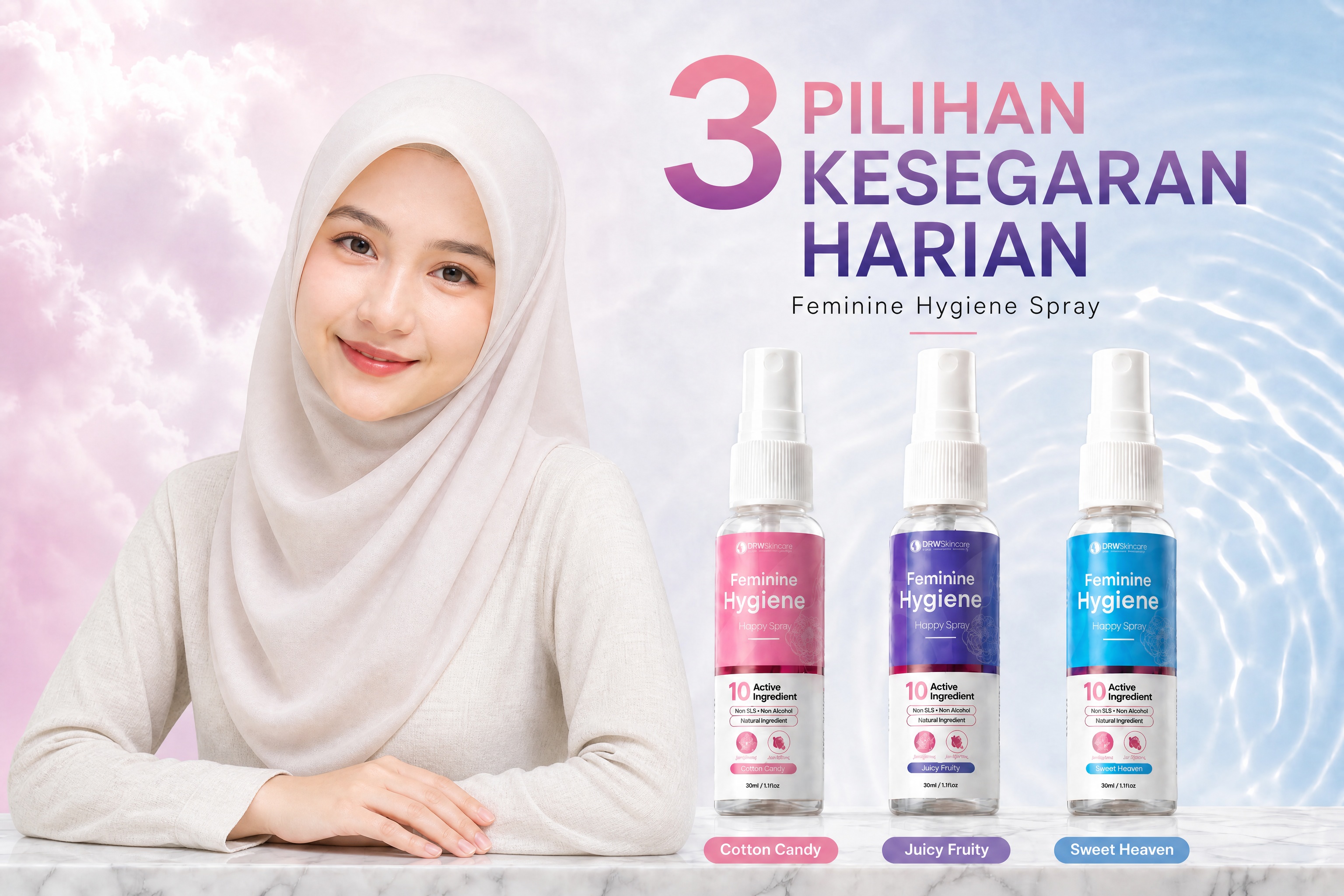 3 Pilihan Kesegaran Harian