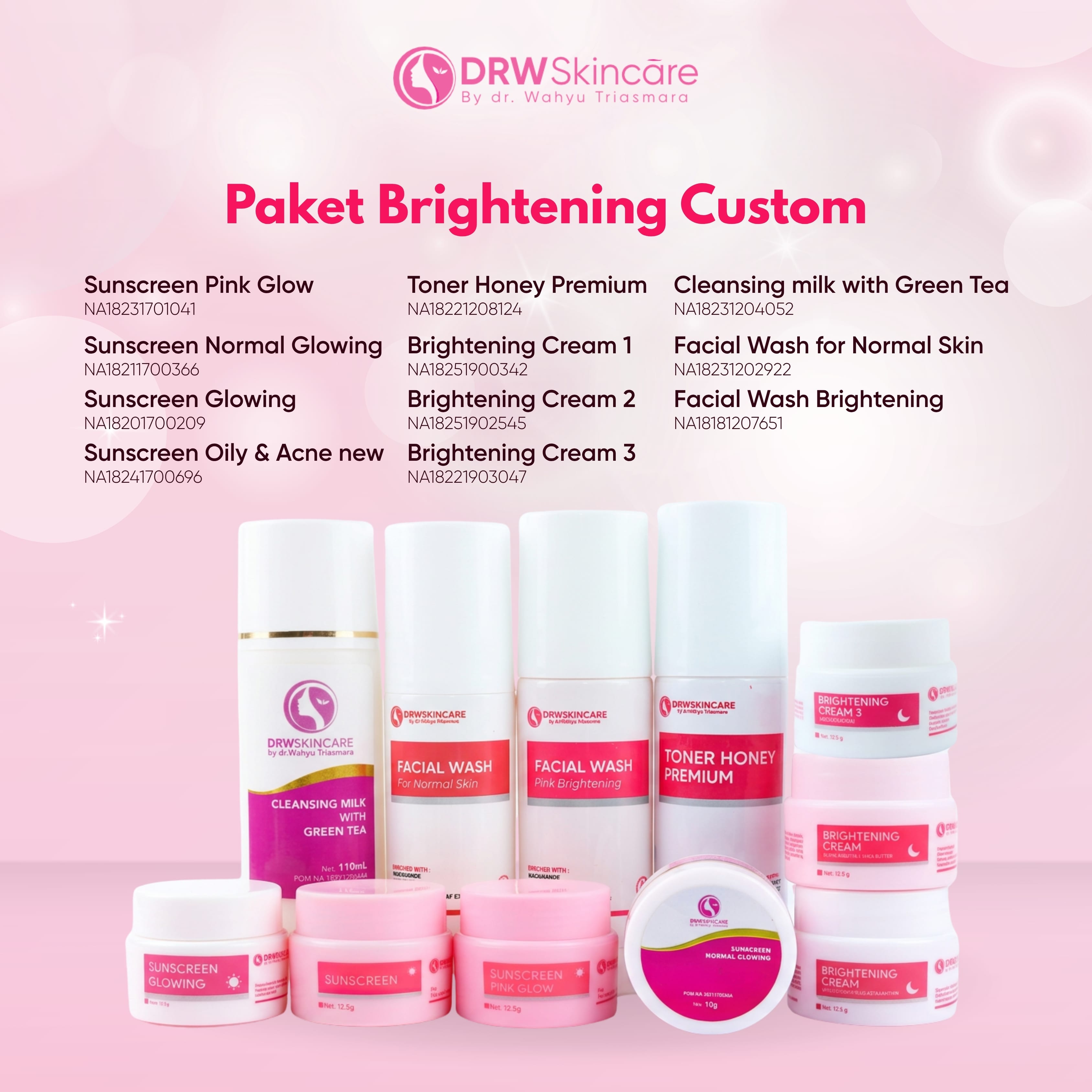 Paket Brightening Custom