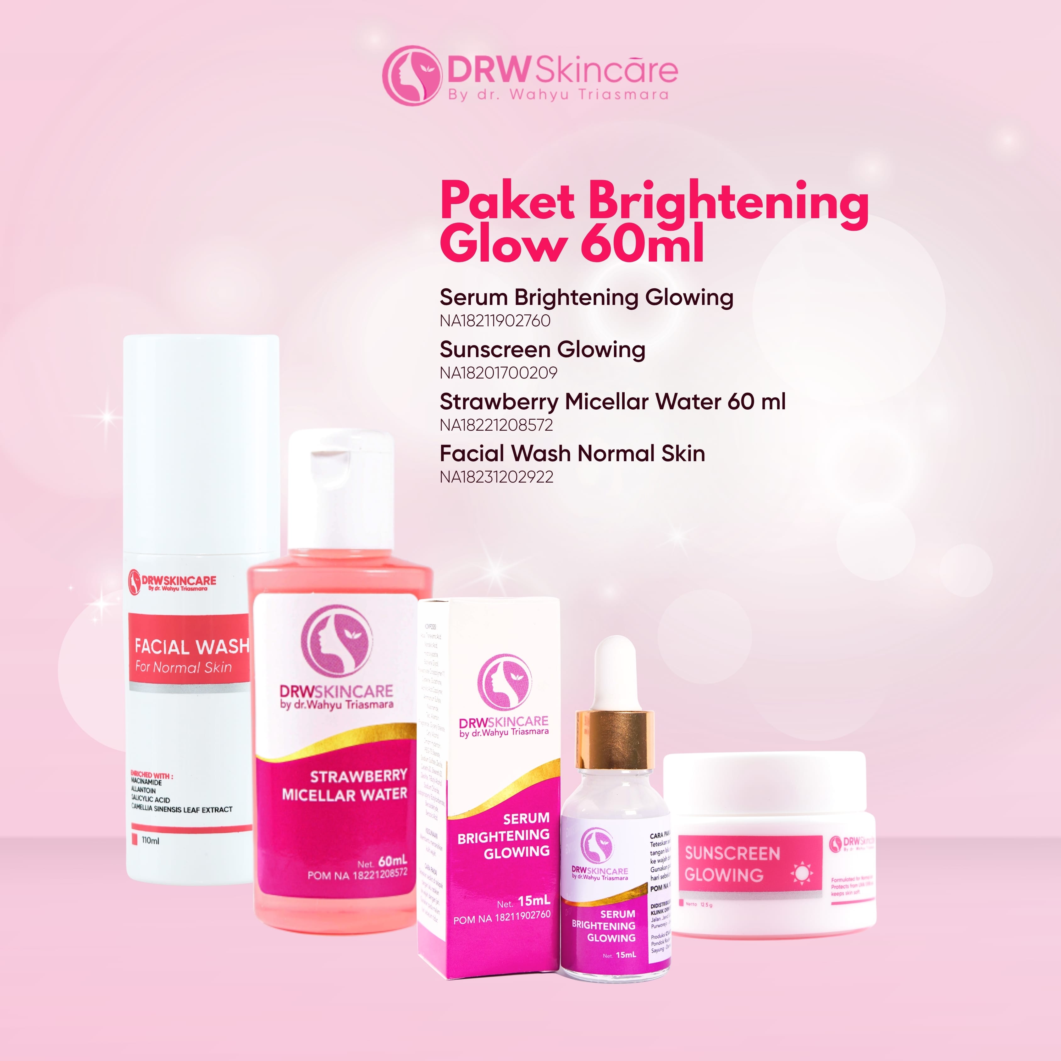 Paket Brightening Glow 60 ml