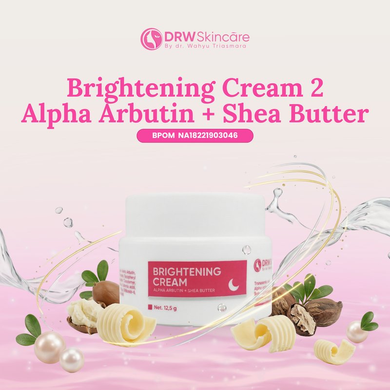Brightening Cream 2 Alpha Arbutin + Shea Butter